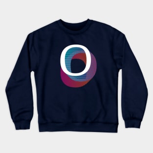 Letter O Crewneck Sweatshirt